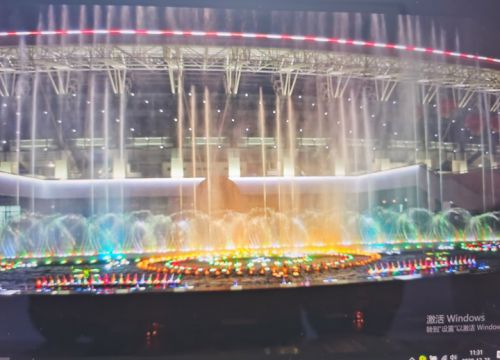 武安體育中心廣場音樂噴泉工程