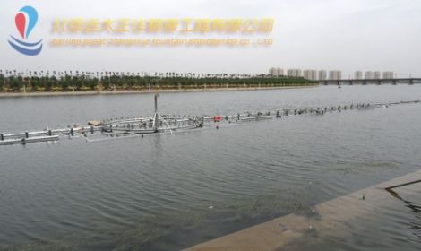 漂浮式升降噴泉